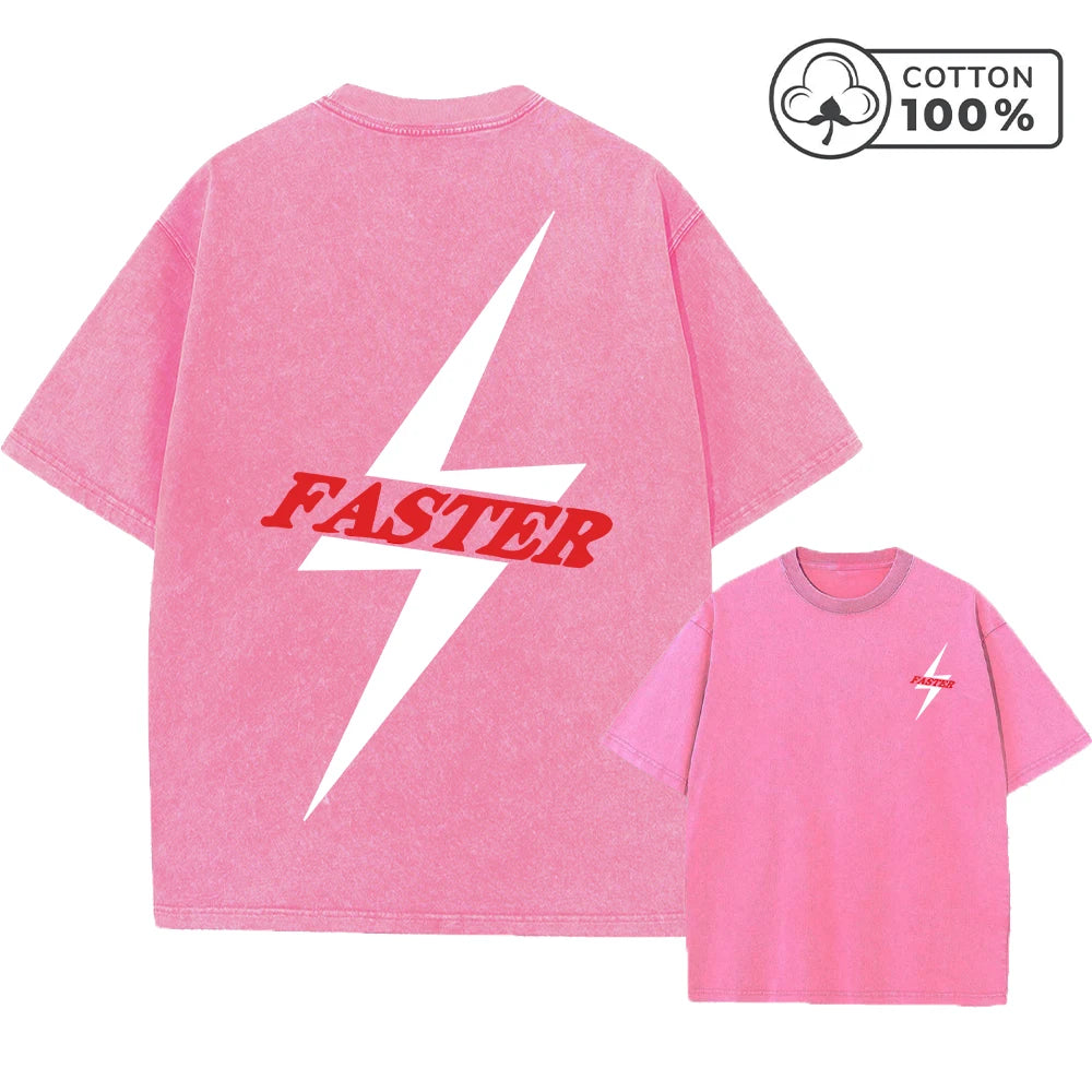Men's Retro Casual Washed T-Shirt Summer Fashion Snake And Flower Print Pure Cotton Crew Neck Short Sleeve Street Commuter Top