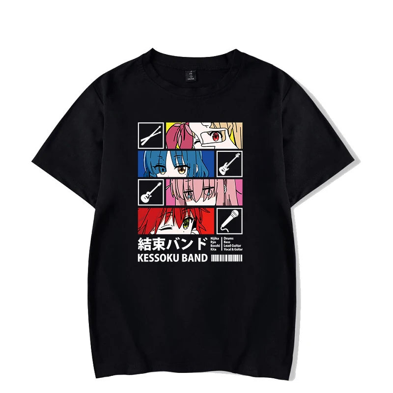 Classic Special TShirt Bocchi the Rock Gotou Hitori Manga Shirt Anime Comfortable Hip Hop Graphic T Shirt Short Sleeve Tees