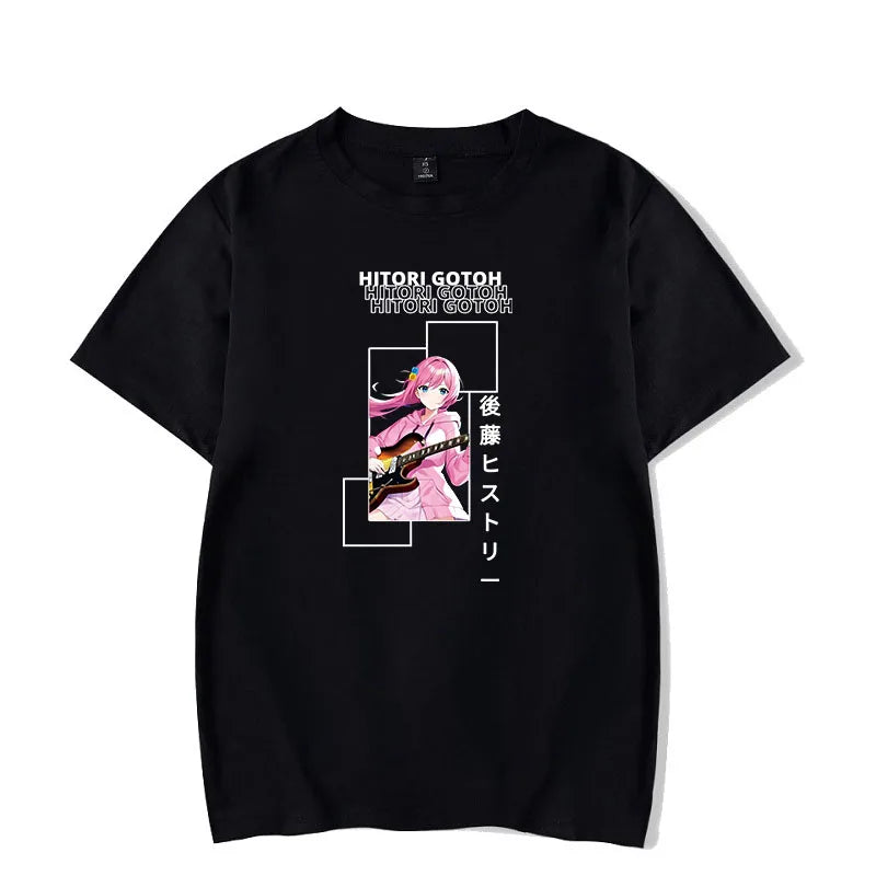 Classic Special TShirt Bocchi the Rock Gotou Hitori Manga Shirt Anime Comfortable Hip Hop Graphic T Shirt Short Sleeve Tees