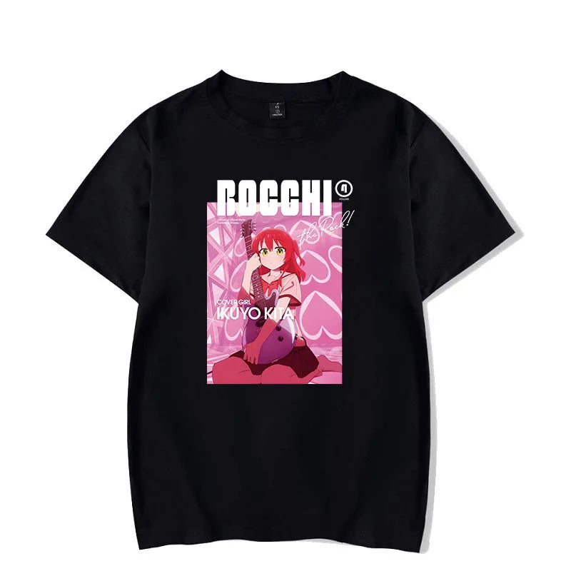 Classic Special TShirt Bocchi the Rock Gotou Hitori Manga Shirt Anime Comfortable Hip Hop Graphic T Shirt Short Sleeve Tees